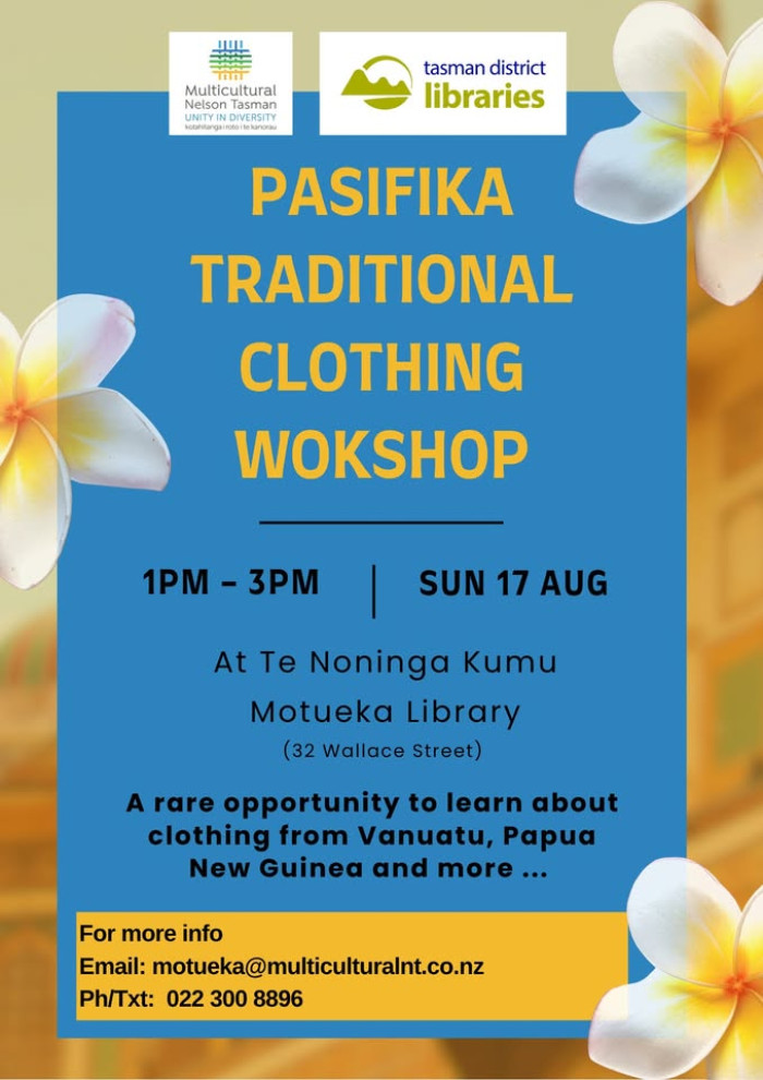 Pasifika Traditional Clothing Workshop